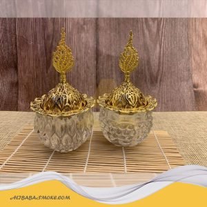 New Creative Crystal glass censer Hot selling Incense Burner for home and Office