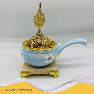 Portable Luxury gold metal Incense Burner Fashion Censer