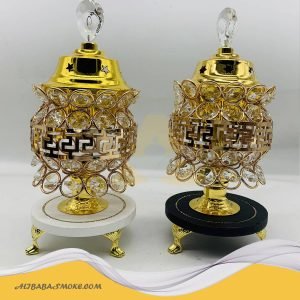 Hot Selling Arabic Censer Bakhoor Fashion Burner Incense with Round Base