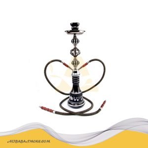Double pipe high hookah set | 0191-5019-0007