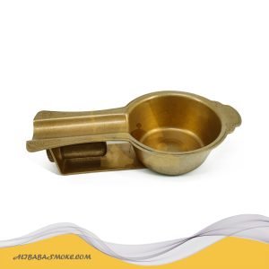 Cigar Ashtray Vintage Style portable suitable man gift (single slot, zinc alloy)-118