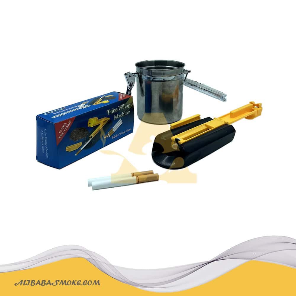 Manual Cigarette Tobacco Injector Rolling Machine Single Tube Filling Roller Maker Smoking-TFM