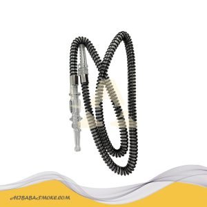 1.5M Plastic Transparent Hookah Hose with Acrylic Stem Shisha Accessories