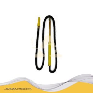 1.8M Plastic Hookah Hose with Mental Stem Shisha Accessories Wholesale