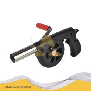Barbecue Fan, Hand Crank BBQ Charcoal Blower Portable with Speed Control Handle-YS-42