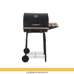 Barbecue Charcoal Iron Grill with Cover BBQ Tool for Outdoor/Garden/Patio Gathering Cooking -YS-6