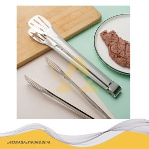 Stainless Steel BBQ Steak Clip Kitchen Cooking Tong-YS-9