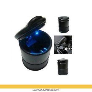Wholesale Car Ashtray Plastic Plastic Portable LED Light