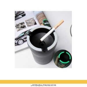 Wholesale Portable Plastic Car Ashtray Black