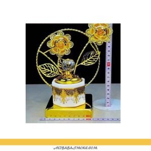 Arabesque Flower Spray Incense Burner High Quality Ceramic Home Decor-IB-9