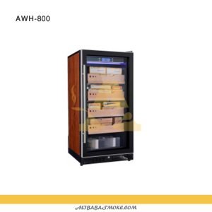 Modern Large Cooling Refrigerated Wood Electric Gift Cooler Cabinet Tobacco Cigar Humidor-AWH-800