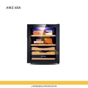 High-end Cigar Humidor, Temperature and Humidity Controlled Cigar Cabinet AWZ-65A-01