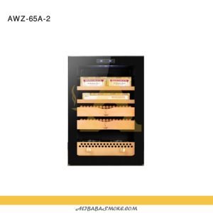 High-end Cigar Humidor, Temperature and Humidity Controlled Cigar Cabinet AWZ-65A-02