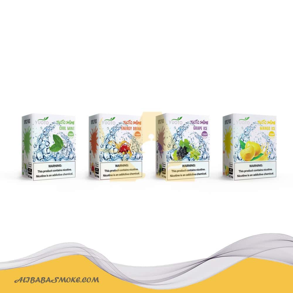 Yuoto Shine 1500 Puffs Disposable Vape--Electronic cigarette - Image 7