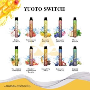 YUOTO Switch (Dual flavors) 3000puffs – Disposable Vape