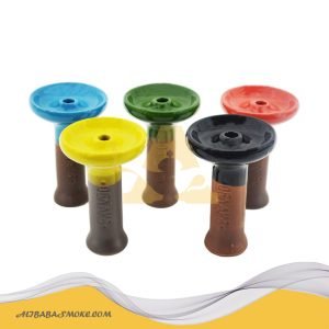 Multicolor Glazed Hookah Bowl Shisha Head