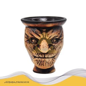 Face Pattern Ceramic Hookah Shisha Head