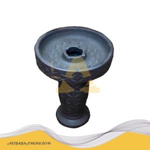 Single-hole Carved Ceramic Hookah Bowl