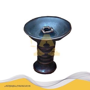 Single-hole Threaded Bottom Ceramic Hookah Bowl