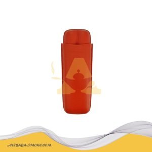 Leather cigar case for man gift and travel humidor- HY-1205L R