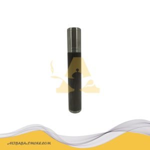 Wood and Stainless Steel Cigar Tube Luxury Man gift Travel Cigar Holders 2 color-LB-HY