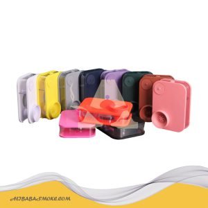 Fashion design square plastic hookah portable mulitcolor shisha