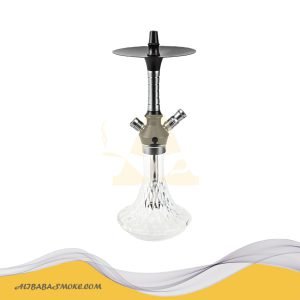 New style aluminiue alloy hookah wholesale portable shisha single hose