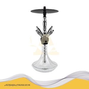 Wholesale Hookah with four pipes set shisha aluminium alloy hookah
