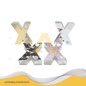 Plastic X Shape Hookah Set Wholesale Shisha with Paste