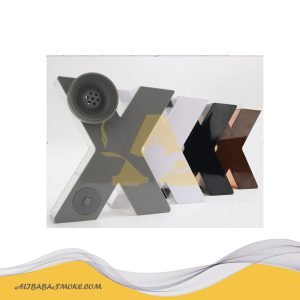 Plastic X Shape Hookah Set Wholesale Shisha