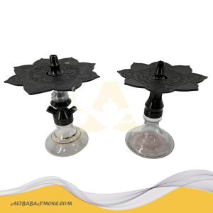Arab Hookah Iron leaf Plate Shisha Set