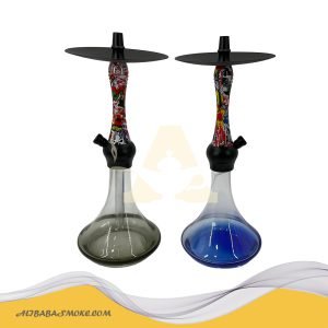Aluminum Alloy Colorful Hookah Body Shisha Set