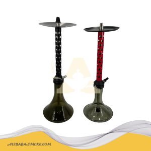 Aluminum Alloy Hookah Set Tall Modern Shisha