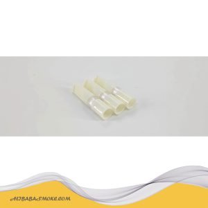 Cream white shell disposable cigarette filter contton