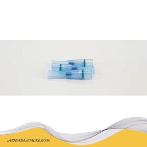 Blue shell disposable cigarette filter beads+Magnetite