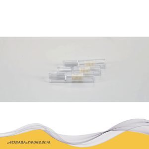 Transparent shell disposable cigarette filter (built-in plastic)
