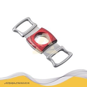Wooded double-blades cigar cutter,gift for leaders and man