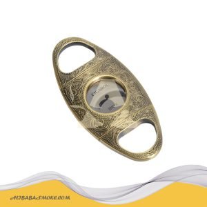 Cigar cutter stainless electroplating relief double blade fittings