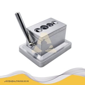 Metal V-shape cigar cutter,guillotineType multi calibers