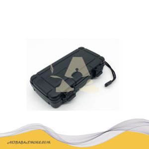 Portable 5ct cigar box travel cigar humidor case