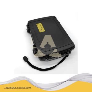 Portable 5ct cigar cedar box travel cigar humidor case