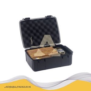 Portable 14~21ct cigar cedar box travel cigar humidor case