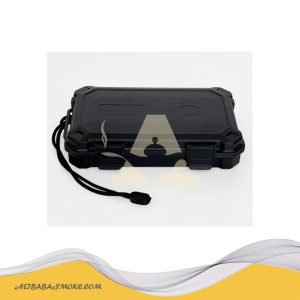 Portable mini 5ct cigar box travel cigar humidor case