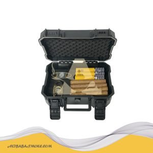 Cigar humidor 50 piece cigar box waterproof portable case for home & travel