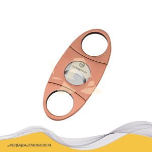 Rose gold Cigar sharp double-edged cutter gift box packing