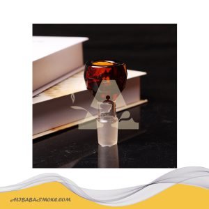 Glass pipe head for filter customizable accessory
