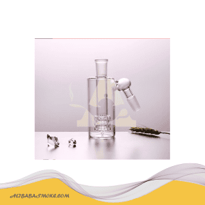 Double filter glass pipe, smoking accessories