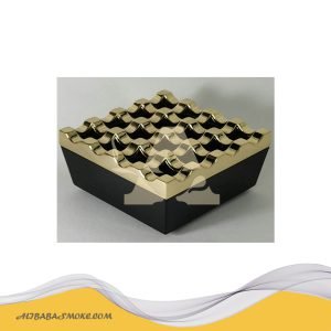 16-hole new design creative square ashtray multicolor zinc alloy