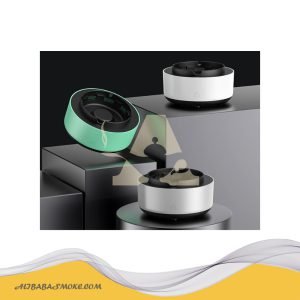 Ashtray air purifier removes second-hand smoke and odor