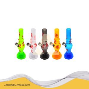 Acrylic multi-color mini portable spider water pipe